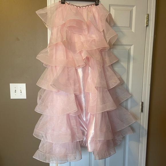 Ellie Wilde Mon Cheri Two-piece Prom/Formal Size 00 - Picture 5 of 11